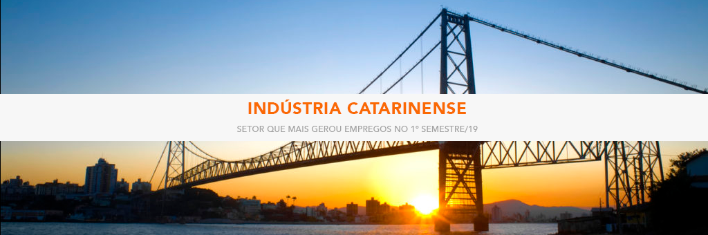 Indústria é setor que mais gerou empregos em SC no 1º semestre de 2019